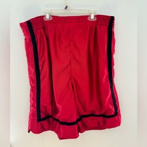 Men red shorts XL